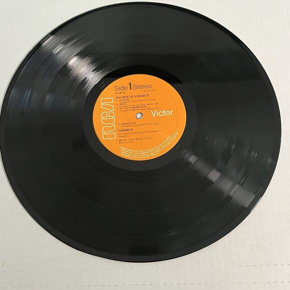 The Best Of Vangelis Vinyl LP 1978 RCA Victor PL 25174 UK Import - Picture 4 of 8
